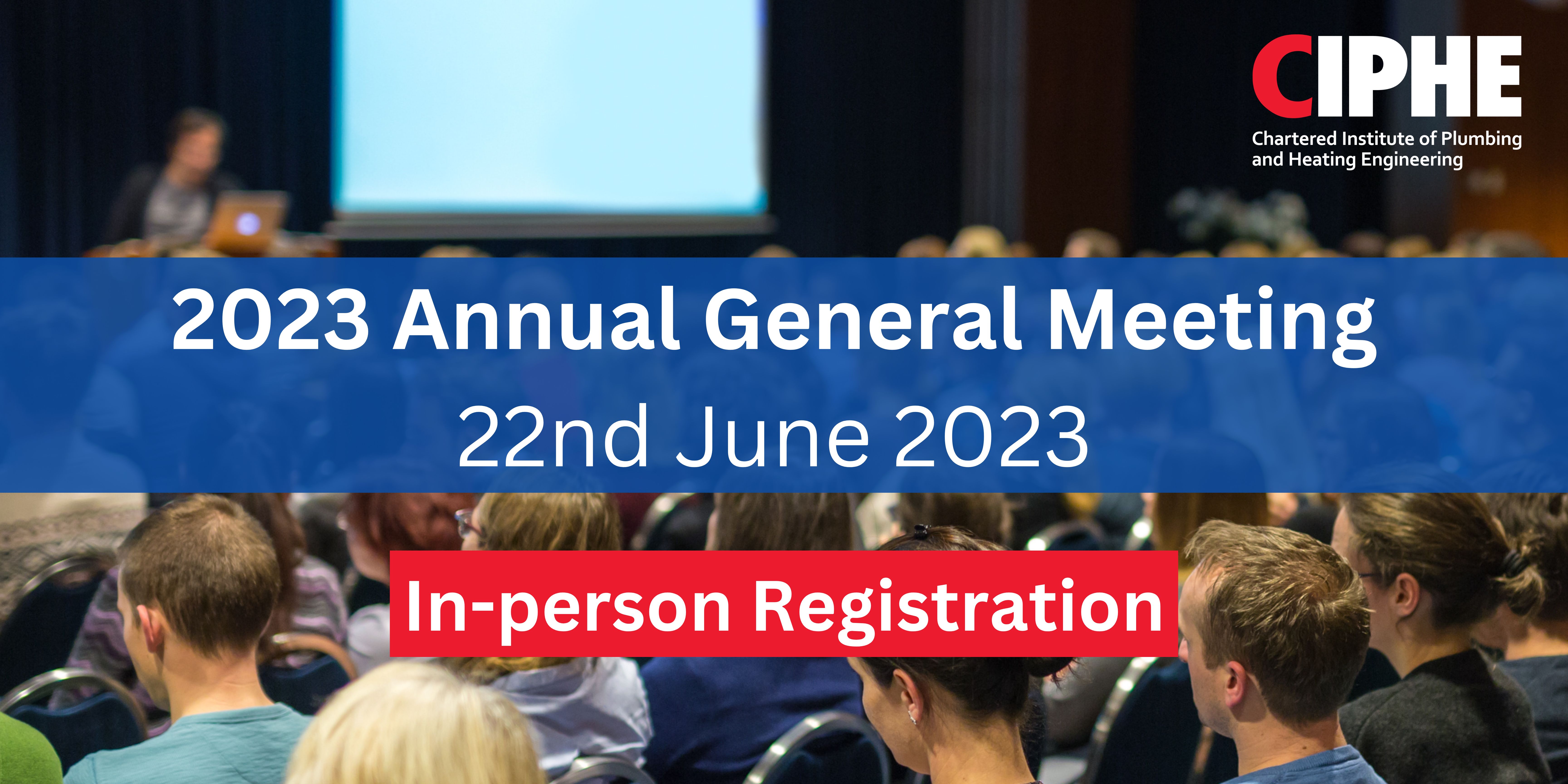 in-person AGM