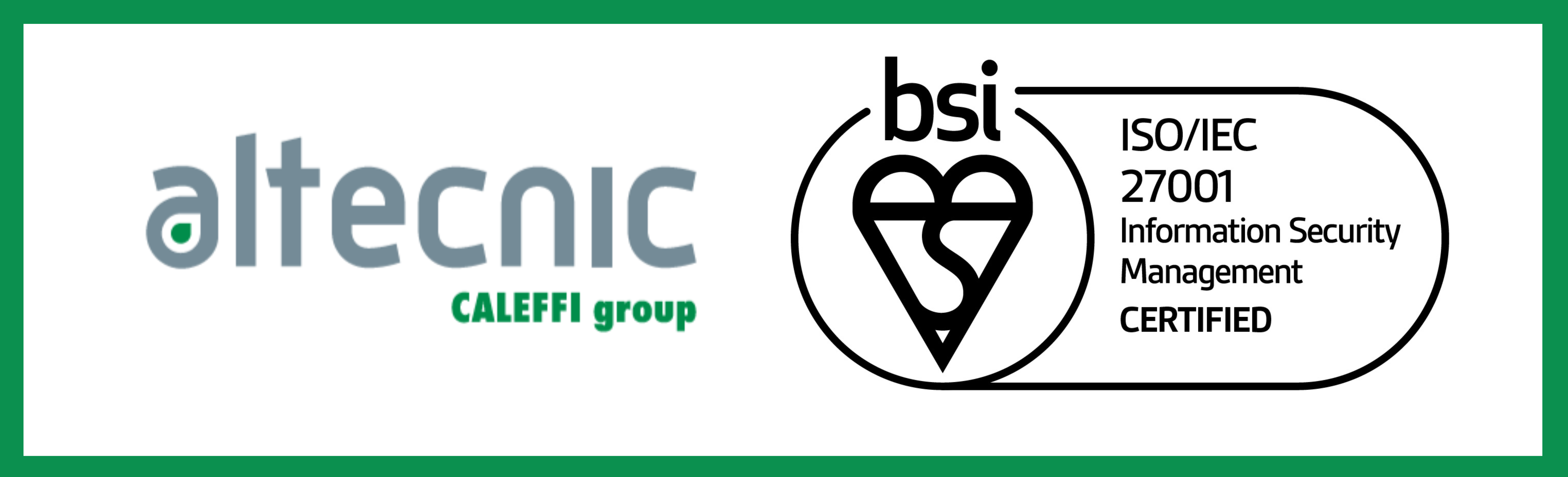 Certified Altecnic