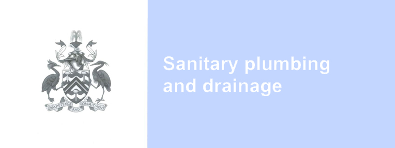 Sanitary plumbing