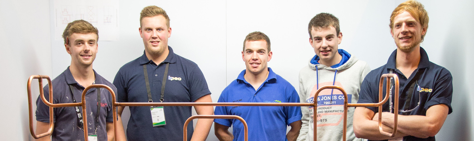 Plumbing apprentices