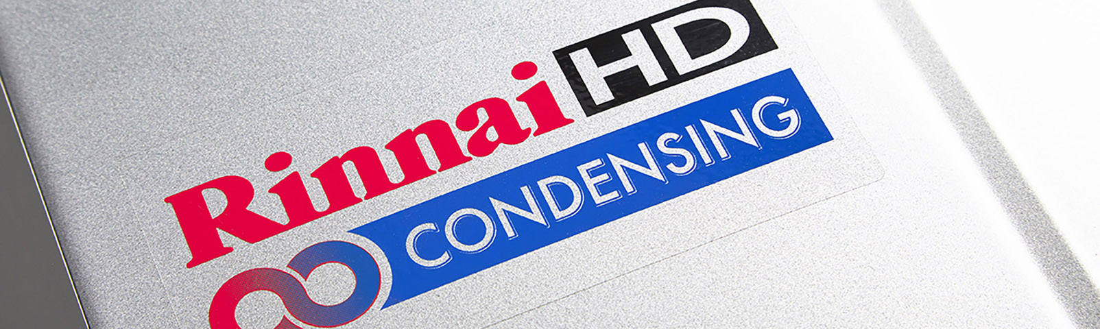 rinnai logo on casing