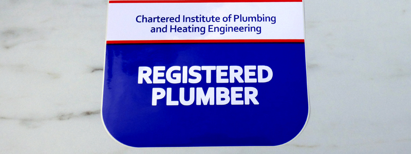 Registered Plumber van sticker