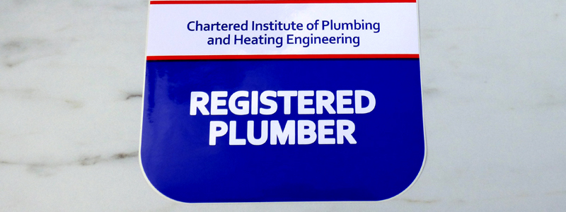 Registered Plumber van sticker